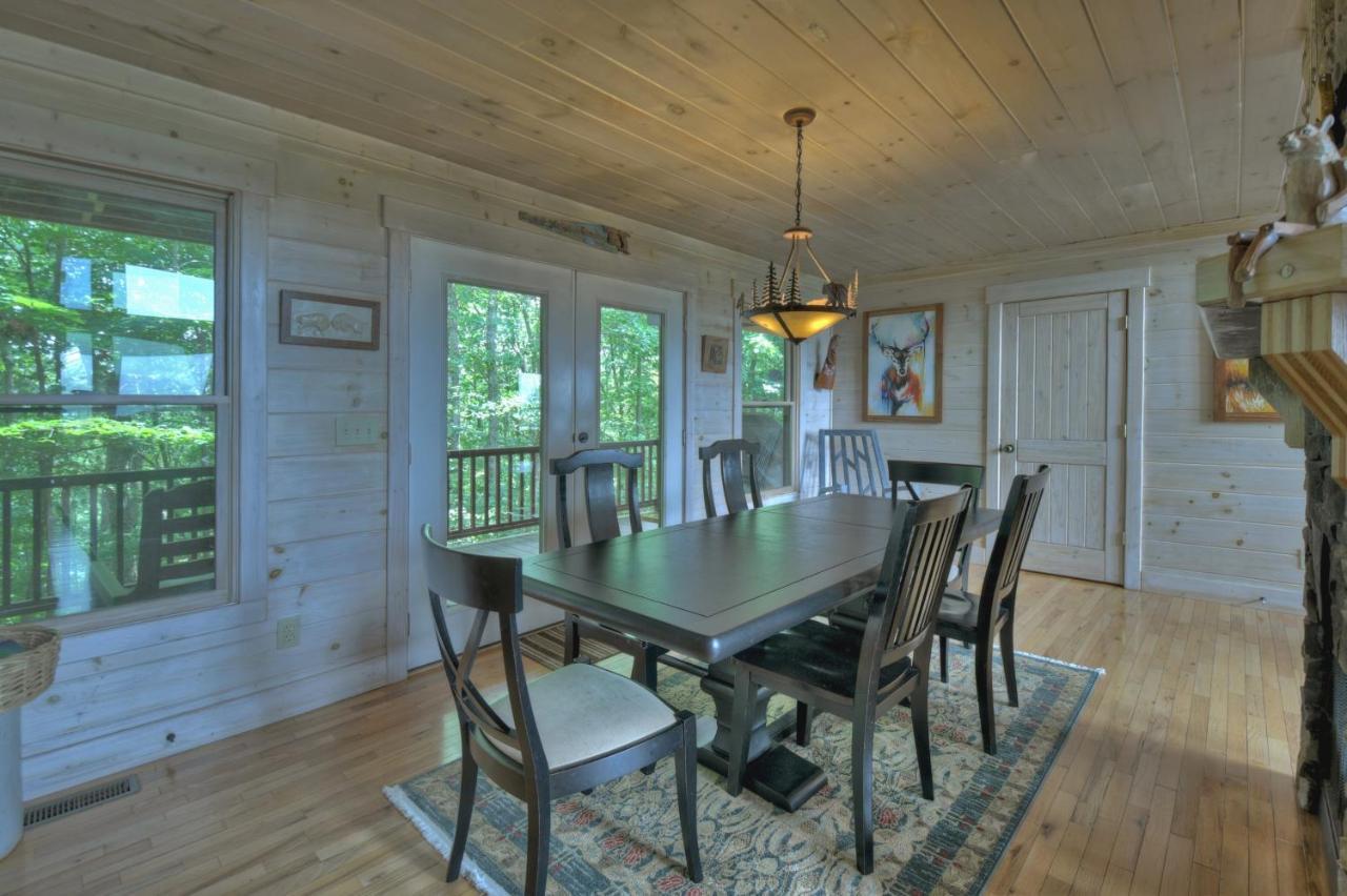 Champagne Chalet - Cuddleup Villa Morganton Exterior foto